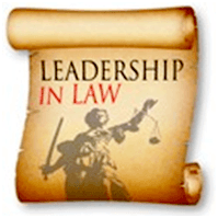 Leadership in law scroll