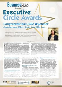 Congratulations Cona Elder Law COO, Julie Wyetzner